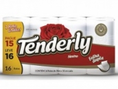 Papel Higiênico Tenderly Folha Dupla Neutro 16x30m